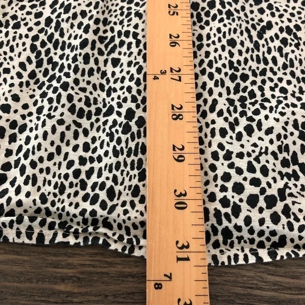 American Eagle Cheetah Tank Linen Blend‎ Mini Dress